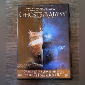 Disney Ghosts of the Abyss DVD